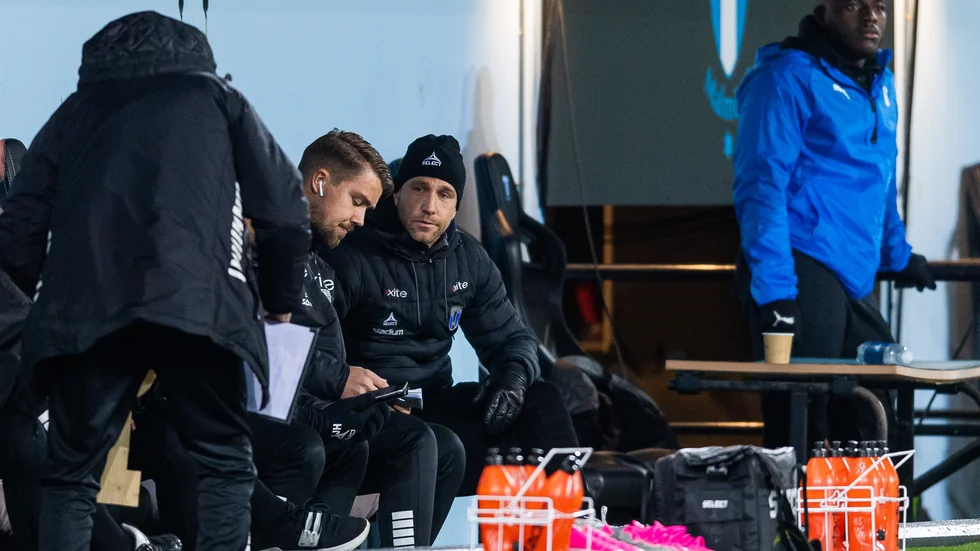 Henrik Rydström i matchen mot Malmö i söndags. 