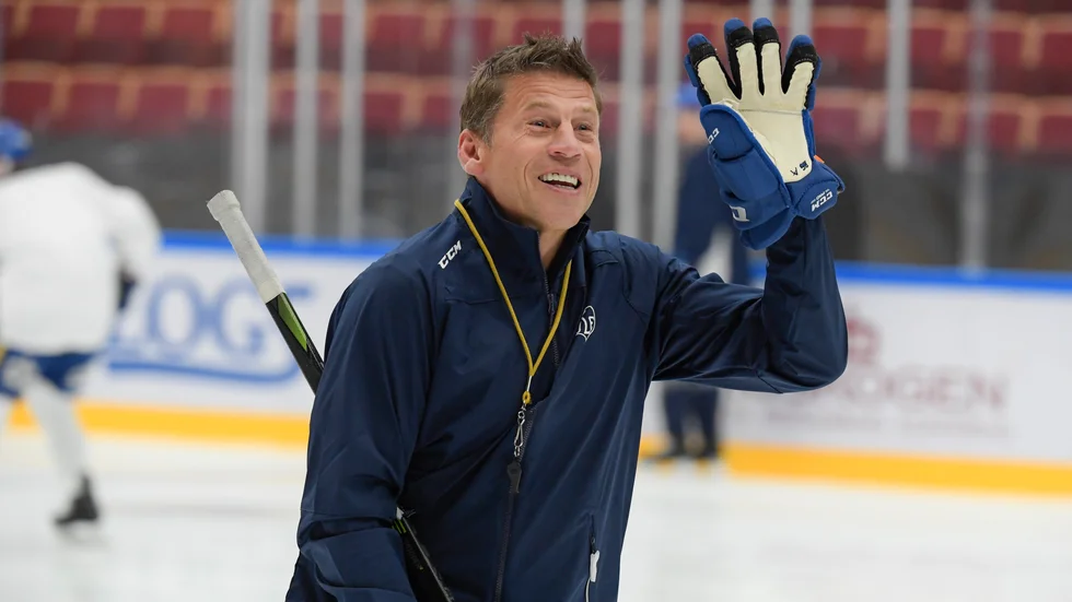 Ulf Samuelsson under sin tid i Leksand. Arkivbild.