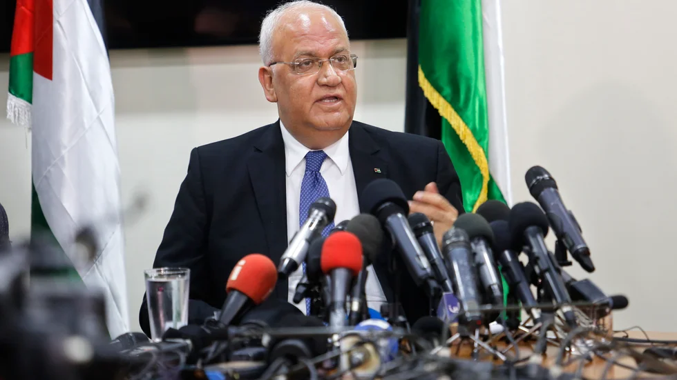 Saeb Erekat. Arkivbild.