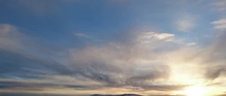 Solnedgång på Dundret         