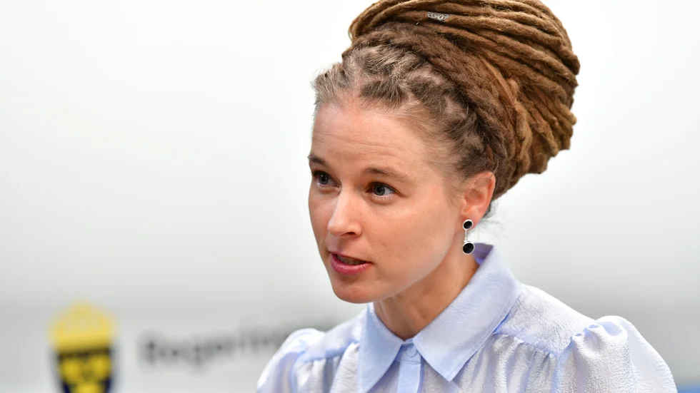 Idrottsminister Amanda Lind (MP) meddelade tidigare i höstas att idrotten får ytterligare en miljard kronor i stöd under coronapandemin. Arkivbild.