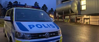 Polis på plats när Arla skulle hämta sina saker