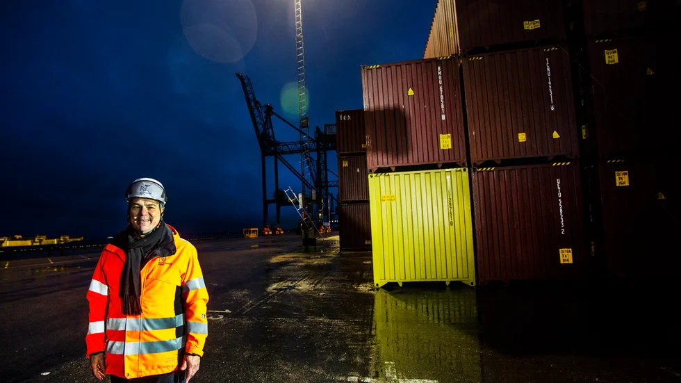 Henrik Åkerström, vd för kommunägda Norrköpings Hamn AB, berättar hur hamnen förbereder sig för att klara en allt tuffare konkurrens från andra svenska hamnar i Östersjön.