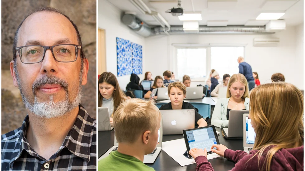 Mattias Westermark, skriver om hur utsatta för covid-19 många av Uppsalas lärare är.