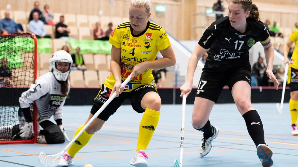  Tove Sandelin och hennes Endre vann till slut med 5-2 mot SSL-nykomlingen IBK Lund.