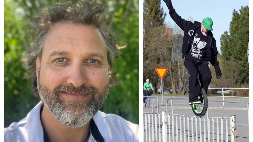 Vadstenabon Johan Lindell rensade ogräs för 25 kronor i timmen. 
