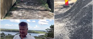 Stigen till Kungstornet får asfalt: "Som ett salsgolv"