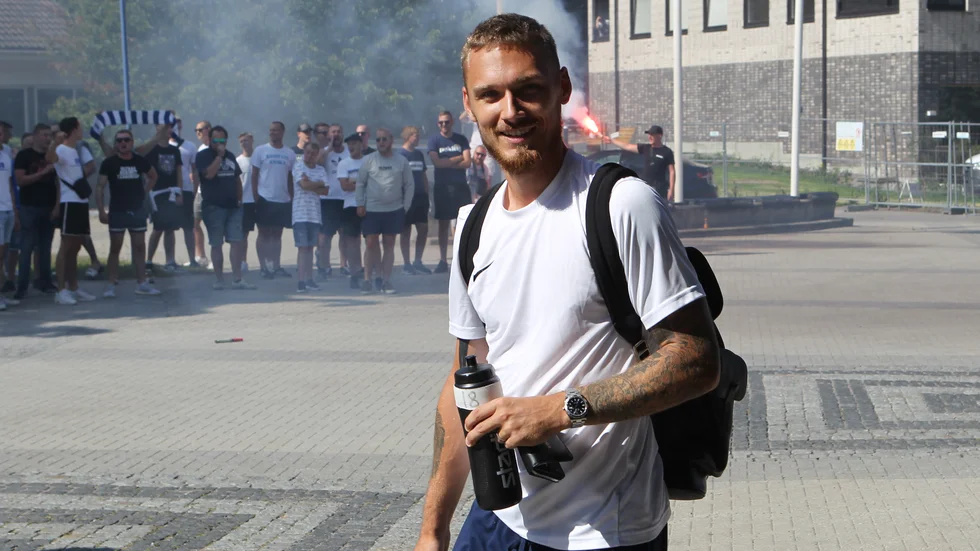Linus Wahlqvist är glad för IFK-fansens engagemang och stöttning.