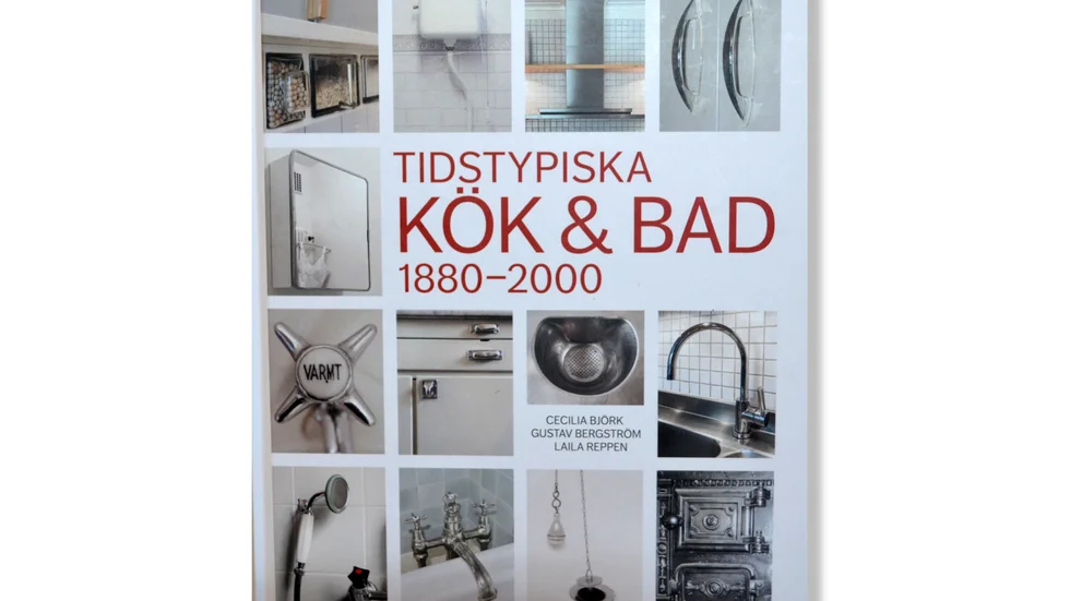 Bok som ger en bild av standard- och stilutvecklingen av kök och badrum i Sveriges flerbostadshus och småhus.