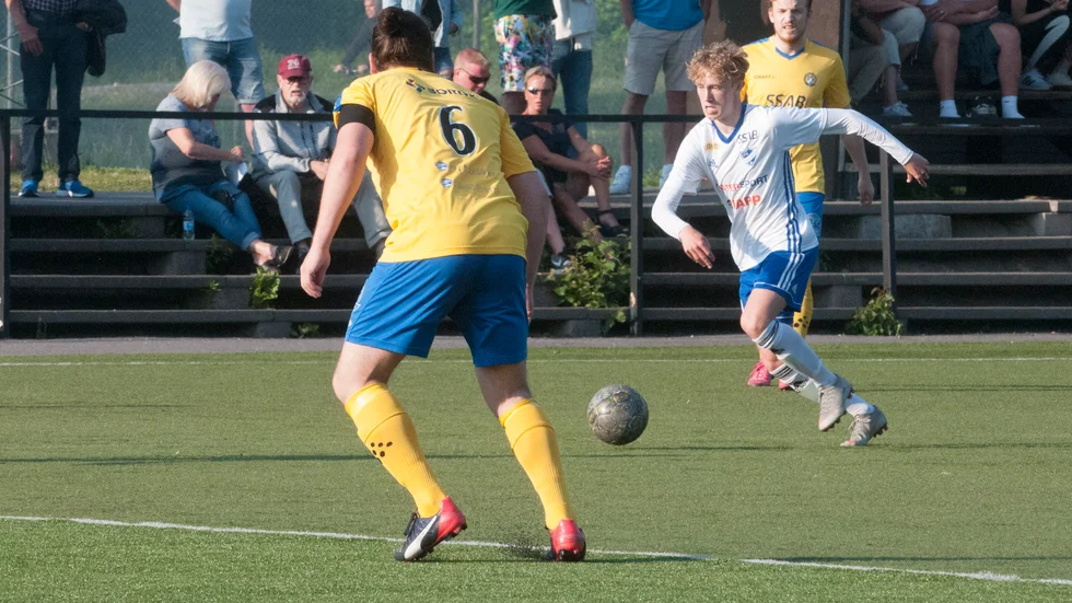 Robert Anbjer gjorde 2–1-målet för IFK Nyköping.