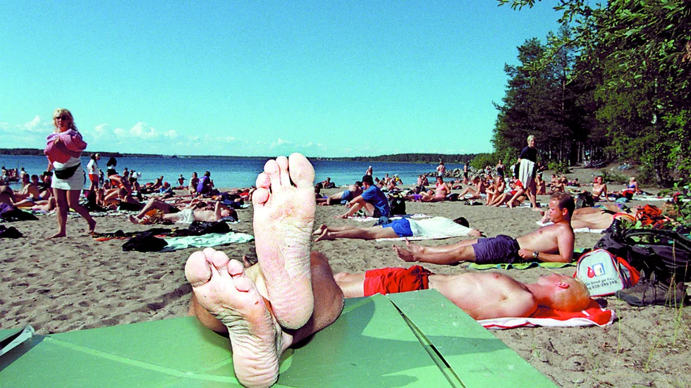 Sommaren 1997 går till historien som en av de varmaste någonsin i Luleå.