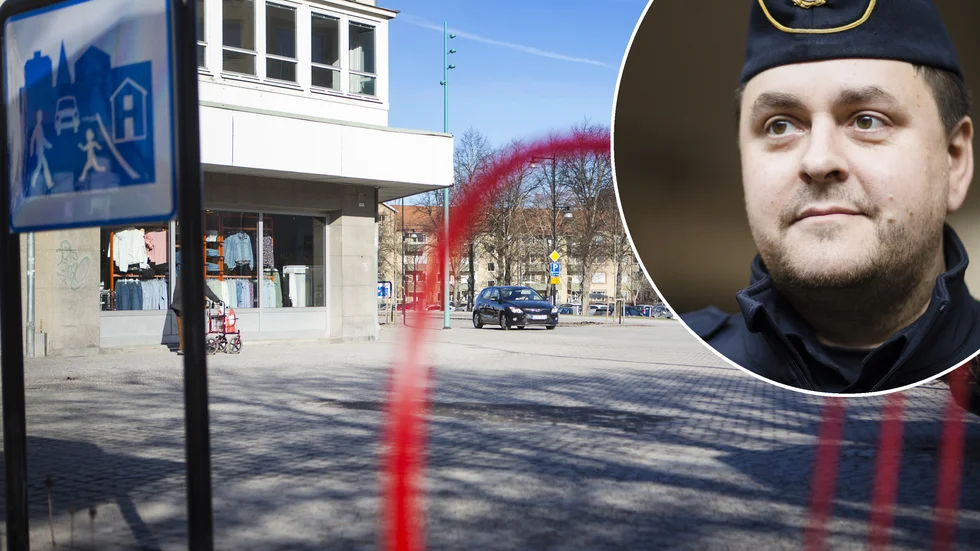 "Att bilisterna kör fort i Kvarnenkorsningen ser man själv när man går där", säger Johnny Onbiner, kommunpolis i Katrineholm.