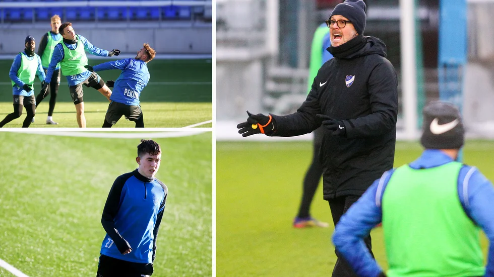 Rikard Norling och IFK drar igång en ny intressant träningsvecka.