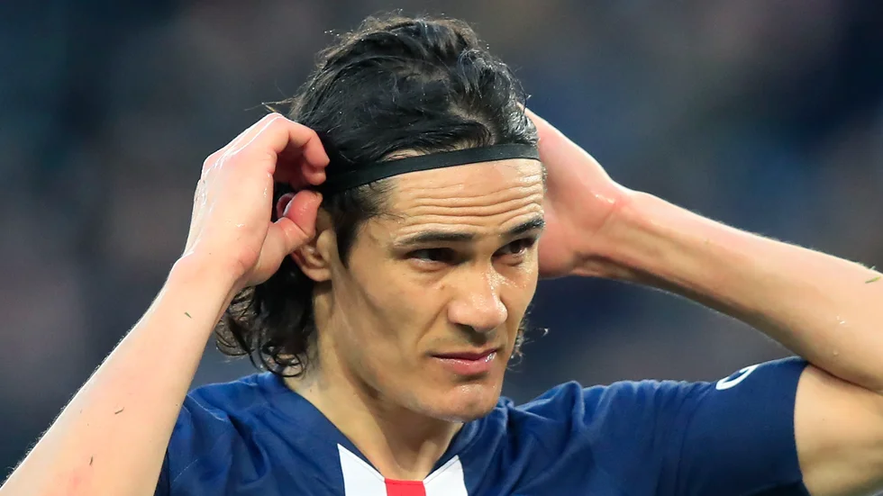 Edinson Cavani sitter i karantän och kan inte debutera för Manchester United förrän i nästa vecka. Arkivbild.