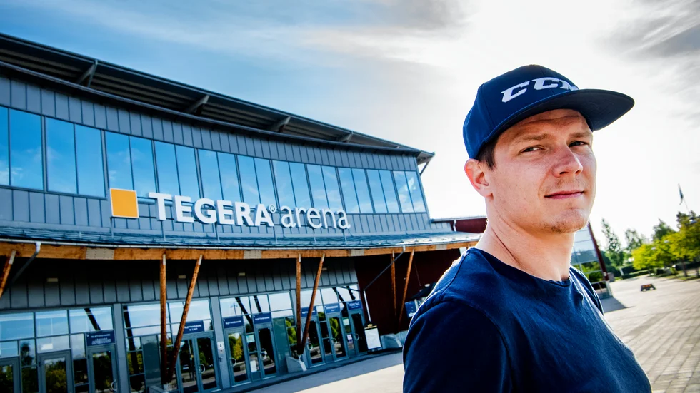Leksands lagkapten Patrik Zackrisson. Arkivbild.