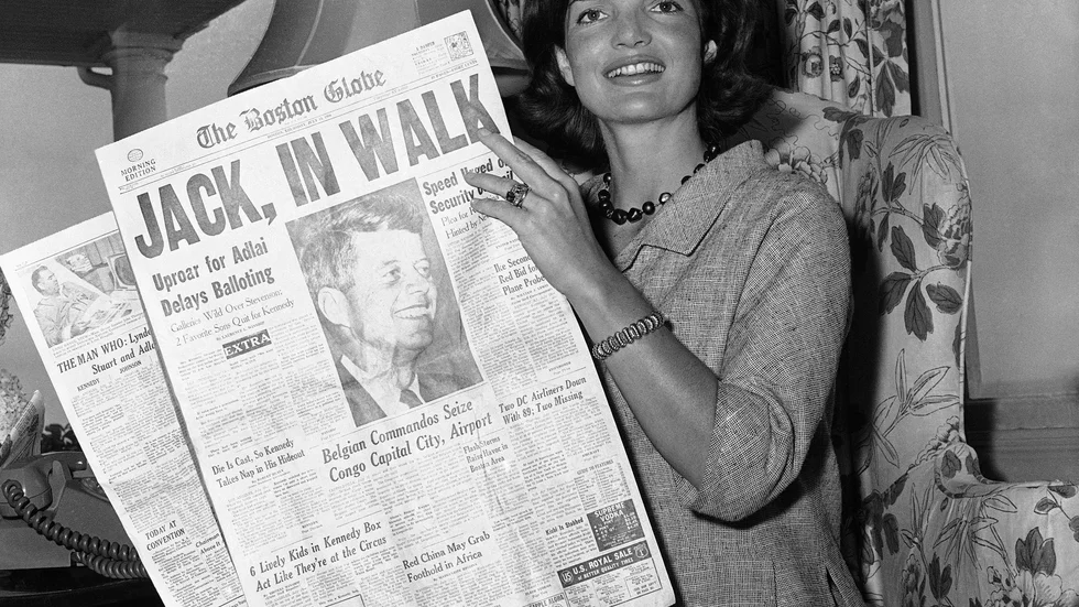 Tidningserfarna Jackie. 
