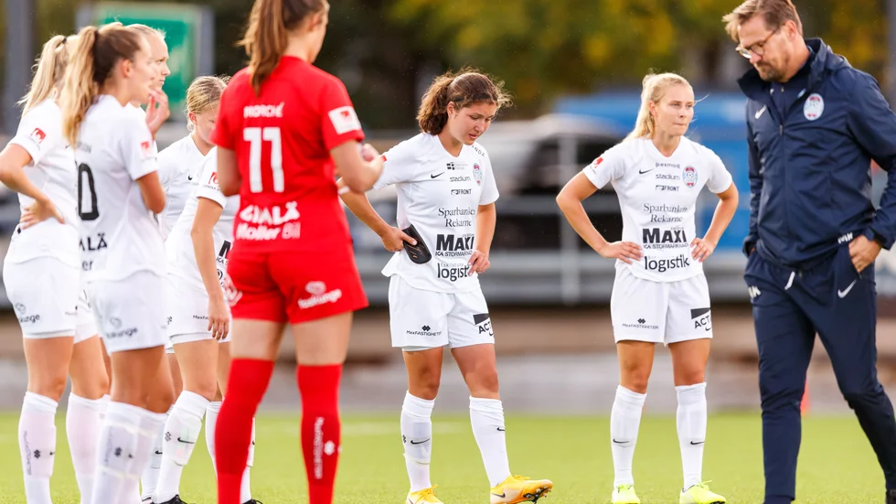 United förlorade tillslut med 0–3 mot Kopparbergs/Göteborg.