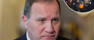 Löfven uppmanar alla godissugna små monster att inte busa runt