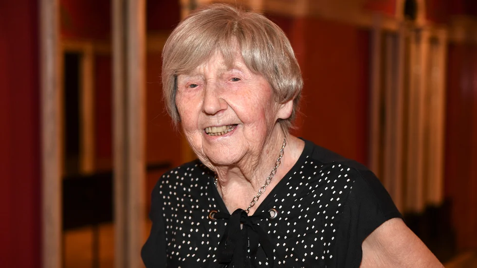 Dagny Carlsson, 108 år ung.