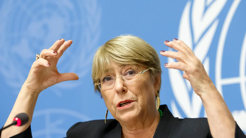 FN:s människorättschef Michelle Bachelet. Arkivbild.