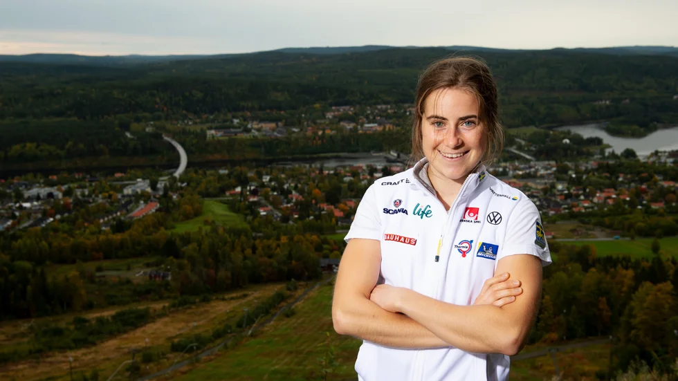 Ebba Andersson är i toppslag, det tycker tränaren Stefan Thomson efter att ha kört två fyspass på Piteå Elits läger i Sollefteå.