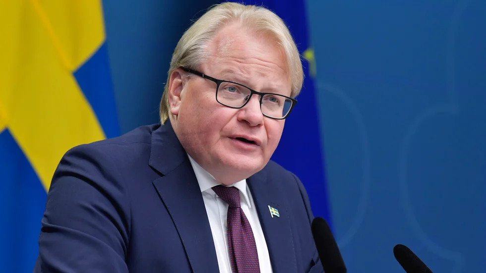 Försvarsminister Peter Hultqvist (S). Arkivbild
