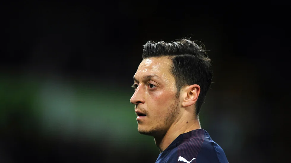 Mesut Özil. Ständigt i fokus. Arkivbild.