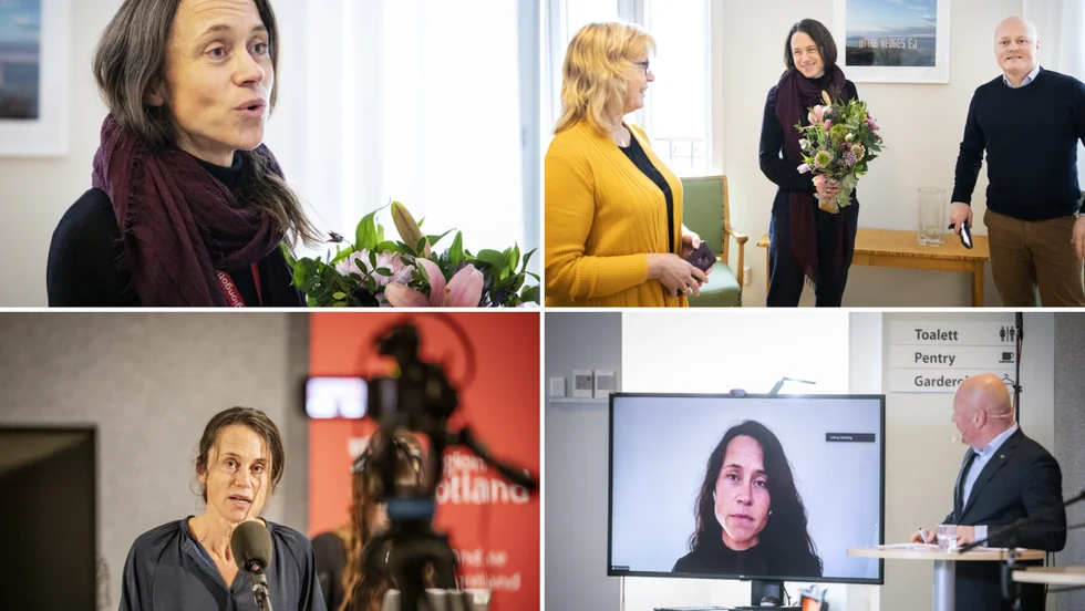 Smittskyddsläkaren Maria Amér har under 2020 och 2021 varit i händelsernas centrum på Gotland. Nu har hon blivit utsedd till Årets gotlänning - ett tydligt tecken på att gotlänningarna verkligen uppskattat det hon gjort under året. 