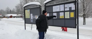 Lyckades få upp anslagstavlan på tredje försöket