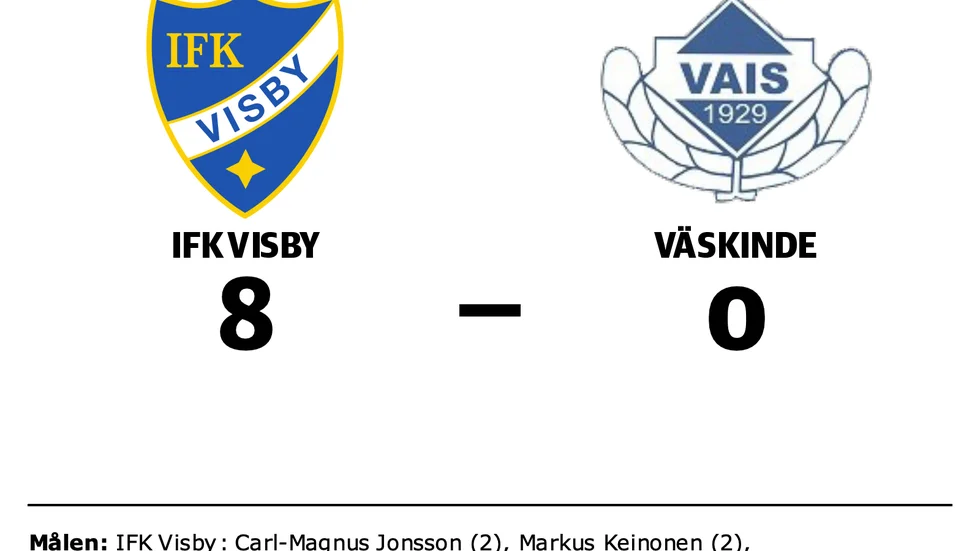 IFK Visby vann mot Väskinde