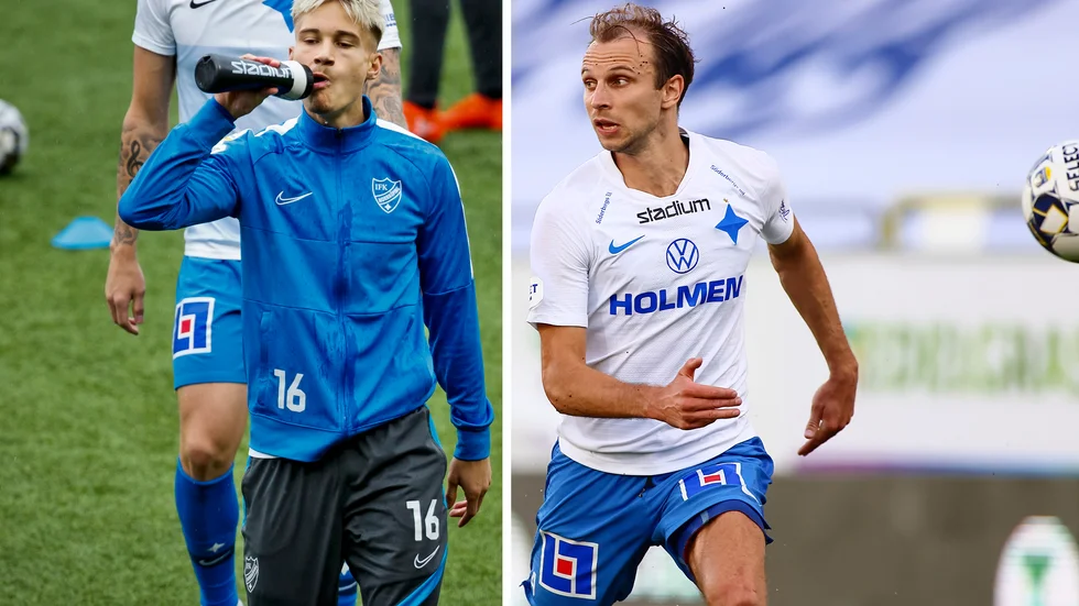 Två spelare som saknas i IFK-truppen.
