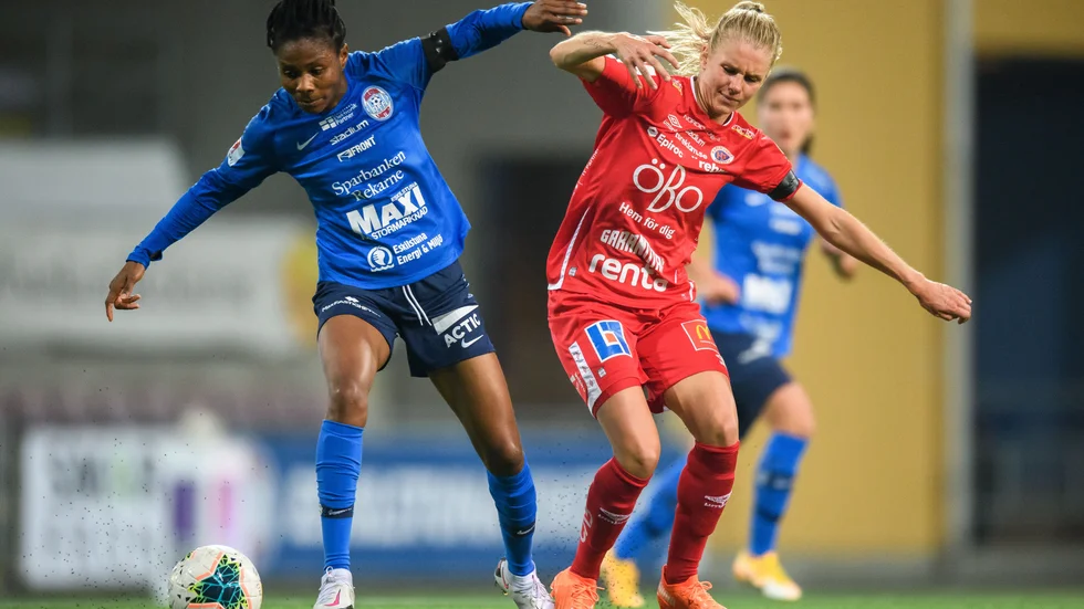 Halimatu Ayinde och de andra i United får möta Örebro två gånger under försäsongen.