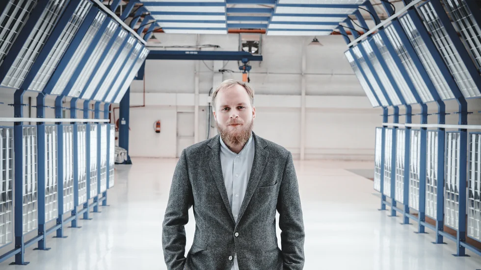 Filip Lövström, vd och grundare av Opibus: "den största drivkraften för Opibus är den positiva påverkan på människor och miljö."