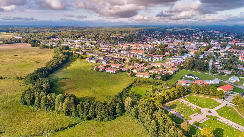I den östra delen av Siggbo-området ligger Triangelparken. Det är här Lillskär ska bygga tretton radhus.