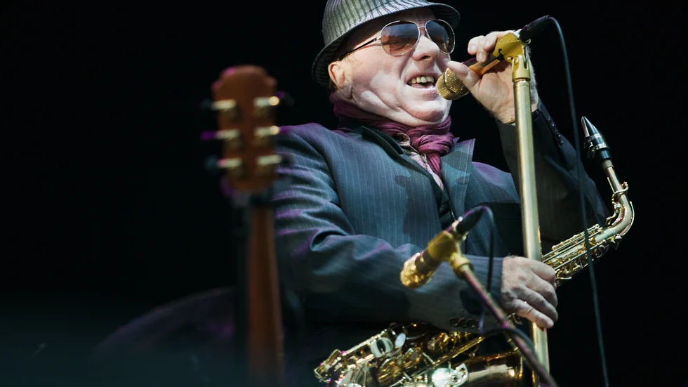 Van Morrison har skrivit en låt som Eric Clapton spelat in. Arkivbild.