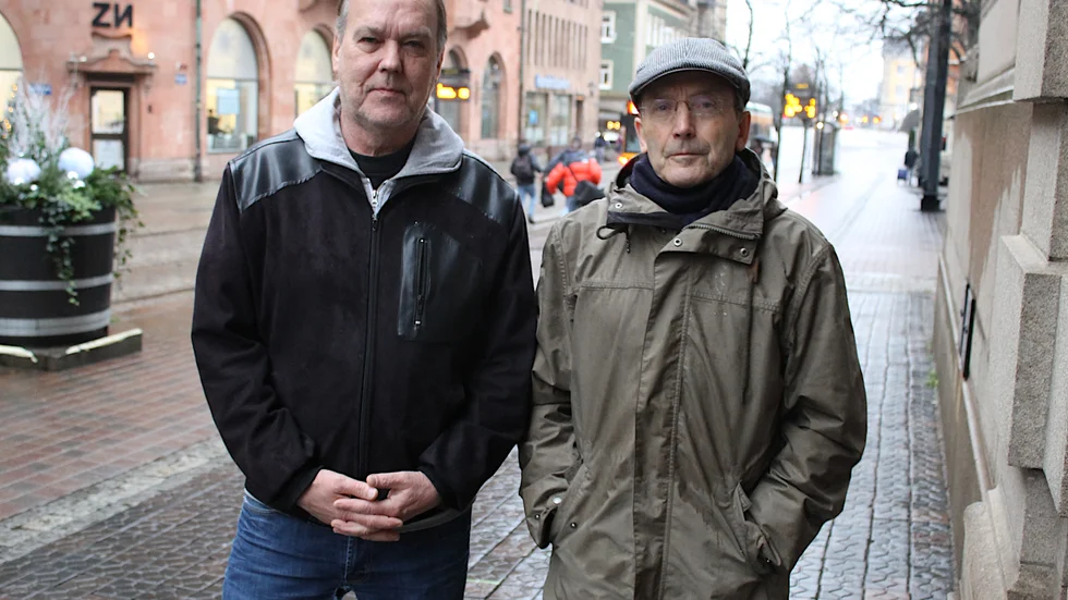 "Nu är det ett lagarbete", säger Benny Sellborn, politisk sekreterare och t f ordförande i SD Norrköping, och Florian Aranda, ny gruppledare för SD.