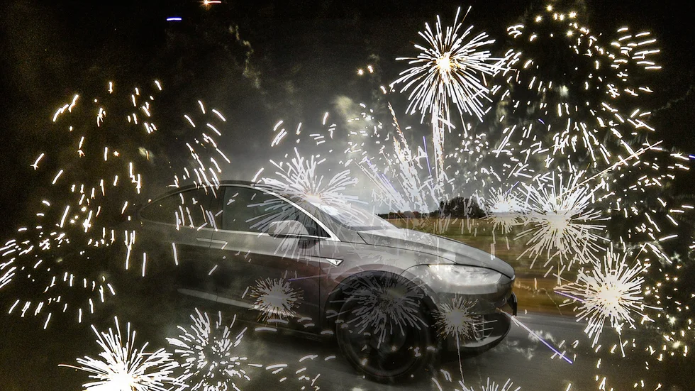 En kvinna i Piteå skrapade hem en egen Tesla.
