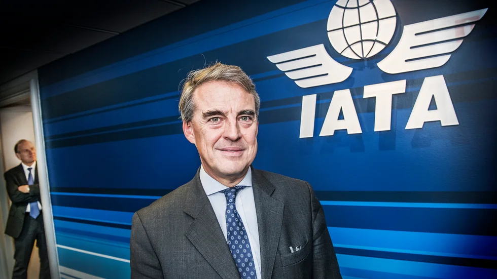 Alexandre de Juniac, generalsekreterare för IATA. Arkivbild.