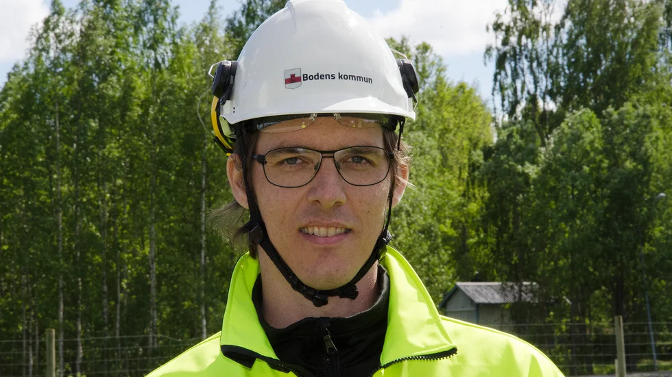 Nils Hansson, projektledare för va.