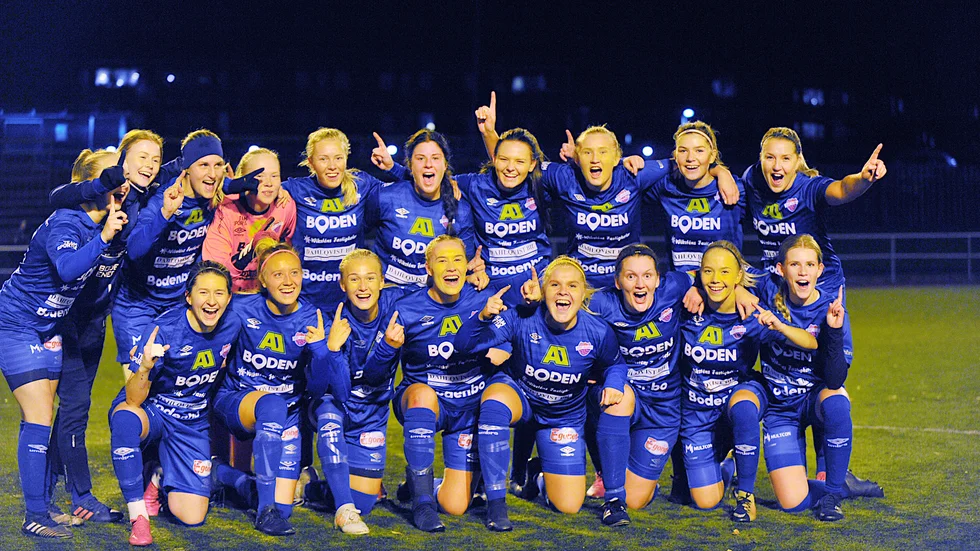 Trångfors IF har säkrat seriesegern med en omgång kvar. Nu väntar division 1.