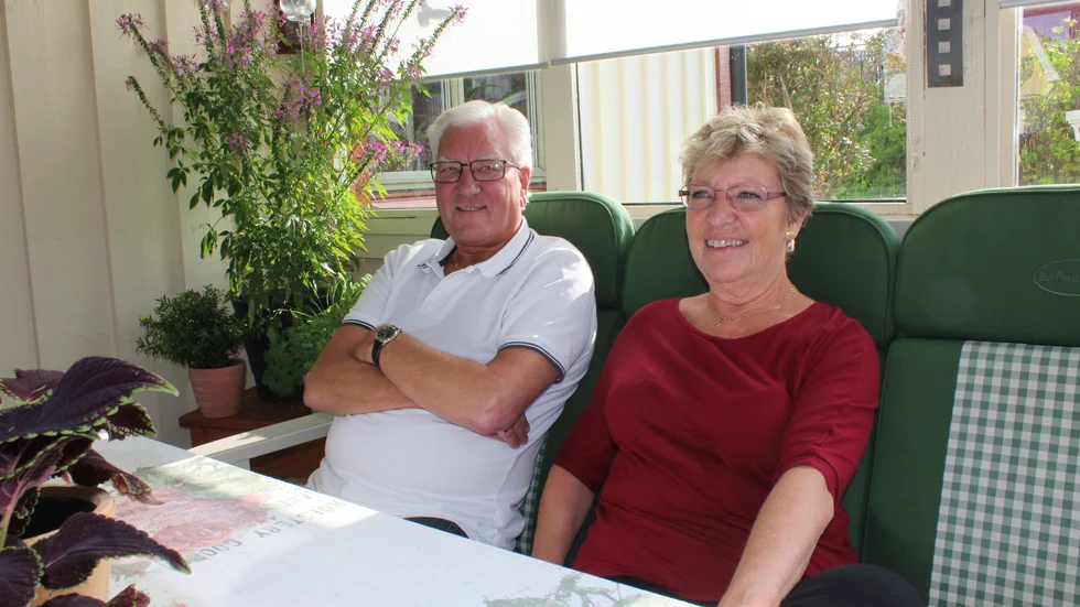 Kent och Christina Högström i Västervik tycker att det är bra att en särskild satsning görs på pensionärer.