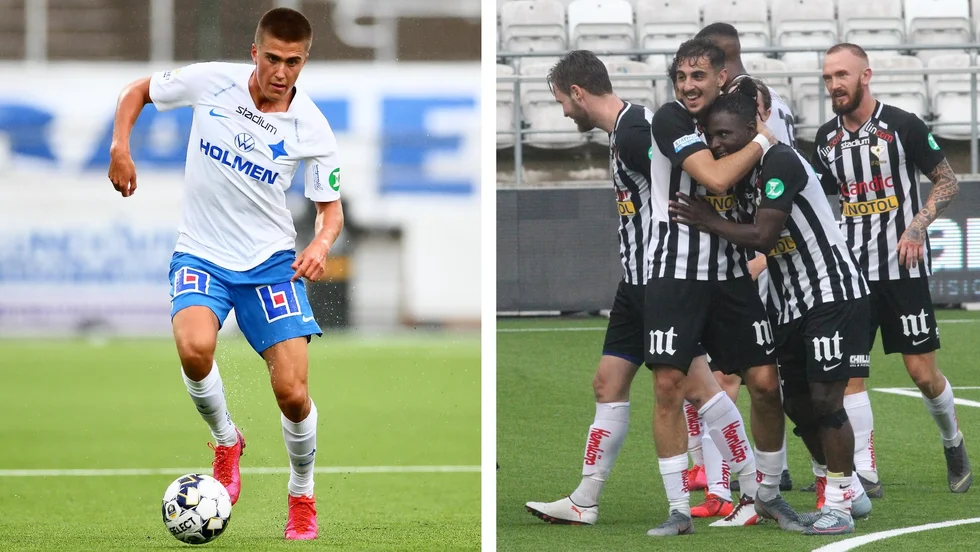 Carl Björk kan vara med i Sylvias trupp mot Sandviken. 