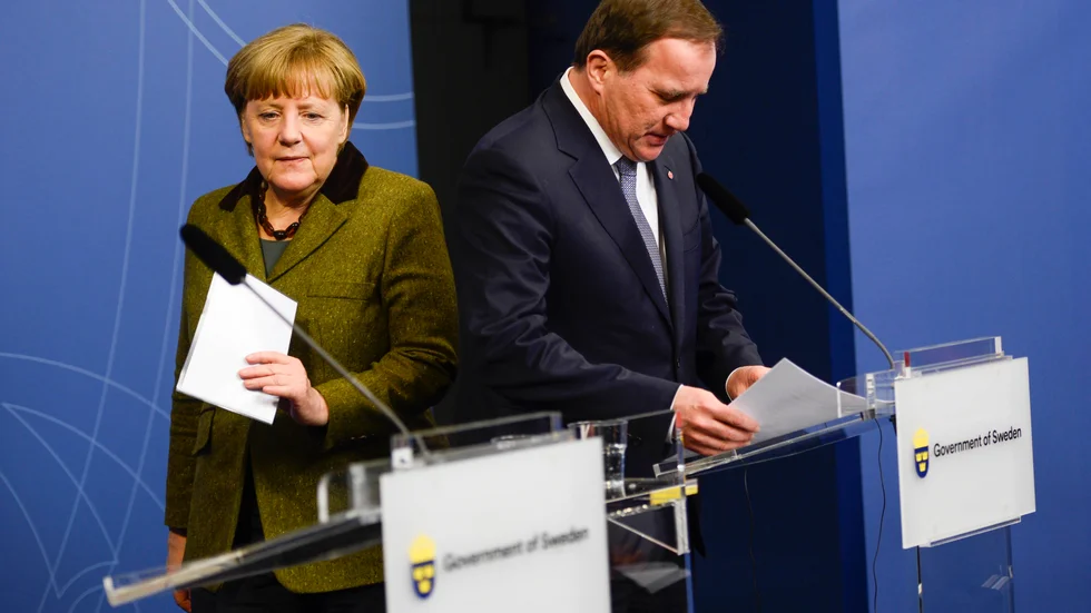 Det är verkligen inte ett läge där Stefan Löfven bör hamna så att han och Angela Merkel vänder ryggen åt varandra om EU:s budget och framtidsfrågor. 