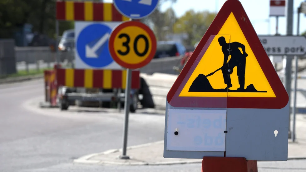 Nybyggnationen av väg 53 söder om Eskilstuna har blivit försenad. Bilden har ingenting med väg 53 att göra.