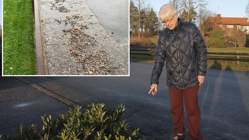 "Vill de tvinga bort oss äldre från byn? Man kan gråta för mindre", säger Gun-Britt Gustavsson.