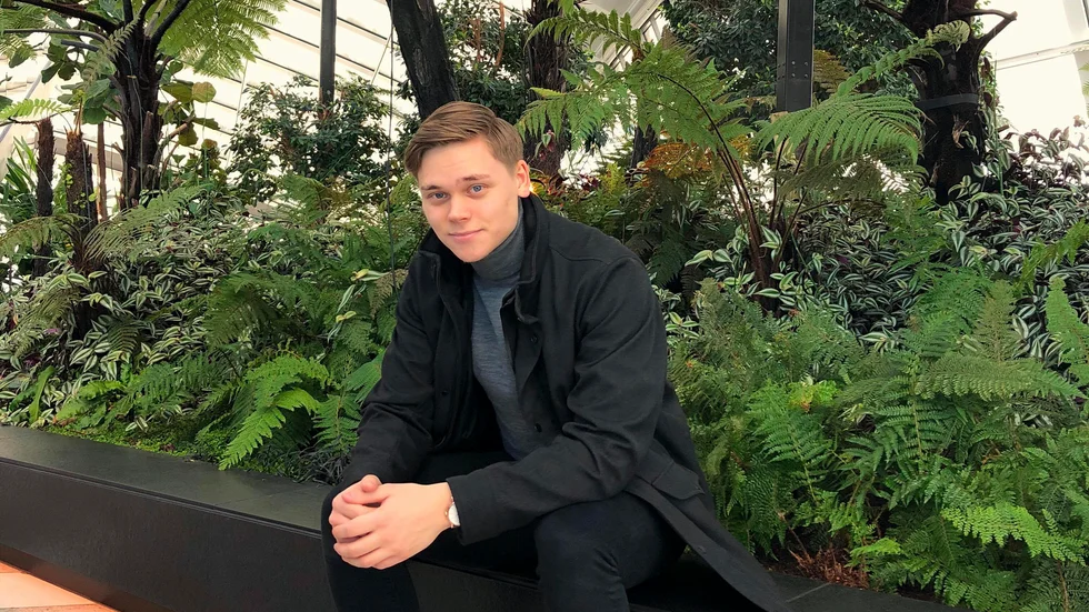 Tobias Cederberg hoppas på att få fira jul hemma i Uppsala.