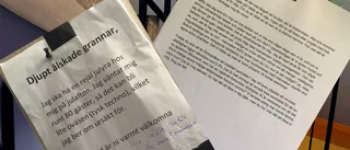 Lappar om julfest upprör både grannar och internet