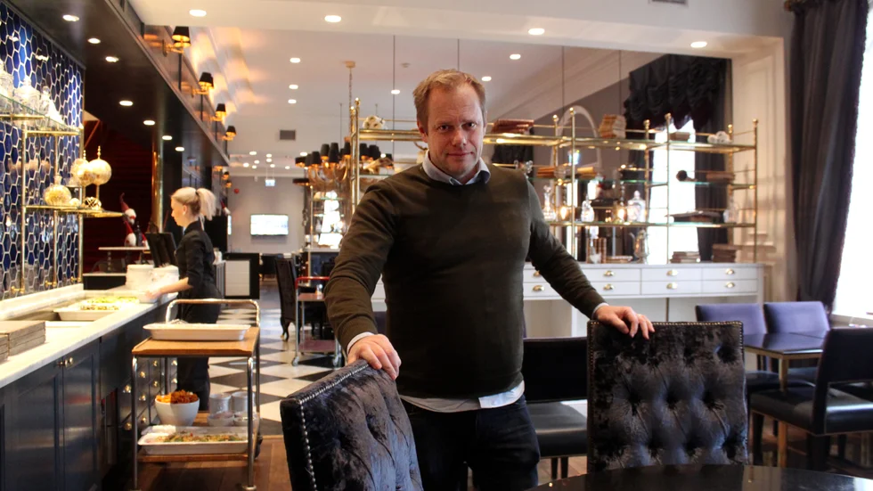 En hyfsad sommar i restaurangen på Vimmerby Stadshotell - och även hösten har varit ok, tycker vd och ägaren Joakim Carlqvist. 