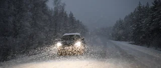 SMHI varnar för kraftigt snöfall