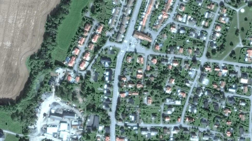 Området kring Stjärnorpsvägen 22